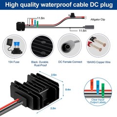 Power Supply 12V 9-28V to 30V 3.5A DC Female Cord Starlink Mini Truck RV