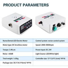 Electric Dental Motor w/ Water Tank (No 1:5 Handpiece)