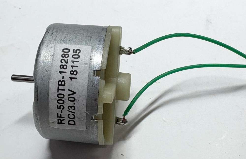 NEW RF-500TB-18280 DC Motor – 3 VDC 2700 RPM ~ Quantity Discounts