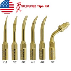 Woodpecker DTE Dental Ultrasonic Scaler Piezo Handpiece HW-5L HD-7L Tips G1 GD1
