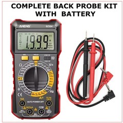 Digital Multimeter LCD Voltmeter Ammeter Ohmmeter Volt AC DC Tester Leads Meters