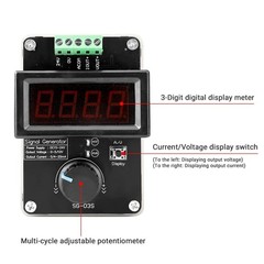 4-20mA Generator, Adjustable Signal Generator, DC 0-10V 0 4-20mA Current Volt…