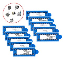 1-100 Boxes Dental orthodontic OC mini MBT 022 mental bracket brace 345 hooks