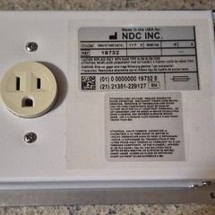 NDC INC. 19732 Quala Sweep 5300R Step-Down Transformer 117V 60Hz Timer