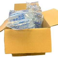 150 Pre-Filled Cushioning Air Pillows 5″x8″ Eco Friendly 100% Recycled Material