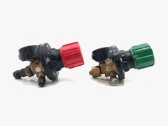 Set Victor Edge ESS4-125-540 Oxygen & ESS4-15-510 Acetylene Flow Regulators