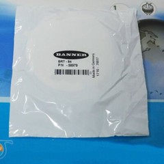 one New BANNER BRT-84 photoelectric reflector spot stock #YP1
