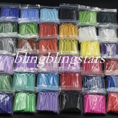1040 Pcs Dental Orthodontic Elastic Braces Rubber Bands Ligature Ties 37 Colors