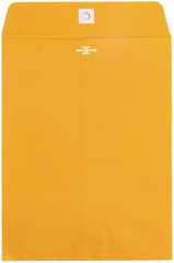 Goefun Clasp Envelopes 10X13, 20 Pack | Large Manilla Envelopes, Gummed Seal, fo
