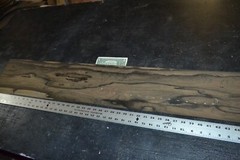 Ziricote Wood Veneer Sheet 7.5 x 45 inches 1/42nd 5944-25