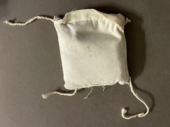 VINGTAGE CULLIGAN ZEOLITE CO. CLOTHH DESICCANT SILICA-GEL BAG ADVERTISING