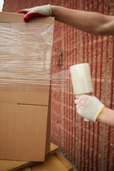Ox Plastics 80 Gauge Pallet Wrap with Handle 5 in x 1000 ft 16-Pack Pro
