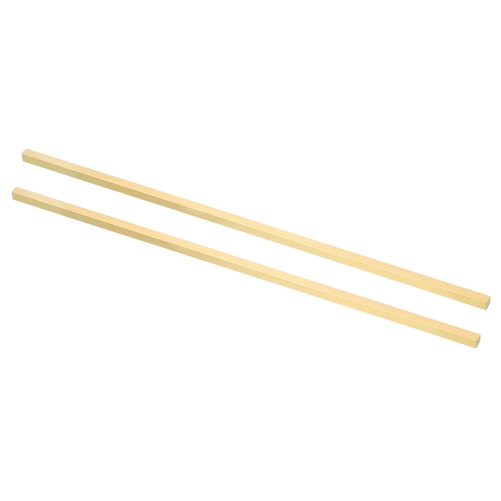 2Pcs 1/4×1/4×12″ C360 Brass Square Bar Solid Square Mill Stock Brass