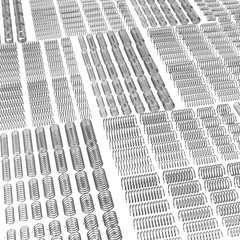 280Pcs Compression Spring Assortment Kit 30 Sizes Stainless Steel Mechanical Spr