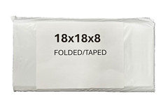 18″ x 18″ x 8″ Cardboard Corrugated Box – SINGLE BOX