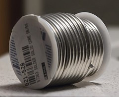 Lucas-Milhaupt 95/5 Lead-Free Solder Wire Spool 1 lb 1/8 in (3.2 mm)