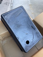 DURCON DROP IN SINK A55 BLACK ONYX EPOXY RESIN LAB 25x15x4.75″ QTY AVAILABLE
