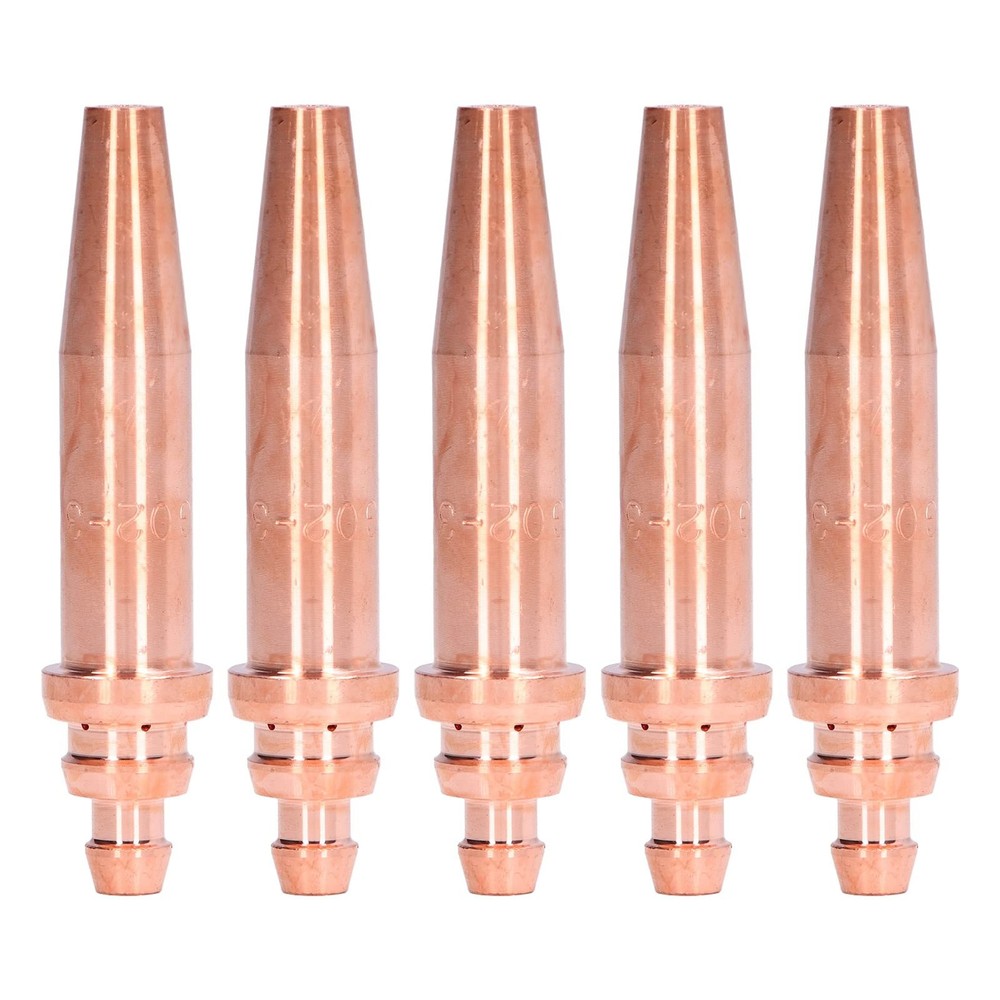 5Pcs G02-3 Acetylene Flame Cutting Tip Isobaric Torch Equal Pressure…