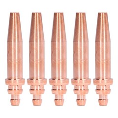 5Pcs G02-3 Acetylene Flame Cutting Tip Isobaric Torch Equal Pressure…