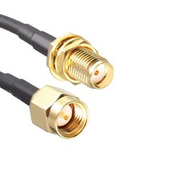33Ft RG174 SMA Extension Cable SMA Male to SMA Female Antenna RF Coax