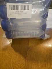 Azzota® 50ml Sterilized Non-disposable Centrifuge Tubes, 25/pk