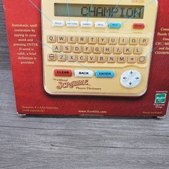 Franklin SCR-226 Official SCRABBLE PLAYERS DICTIONARY 2003 NEW Quick Shipping