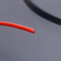 Allied Wire & Cable E22 19 2 Hook-Up Wire, 22AWG, Silver Coated Copper, 100ft