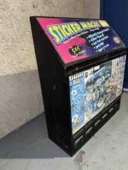 (No Coin Mechanisms) 6 Column Sticker Tattoo Vending Machine Pokemon TCG Sports