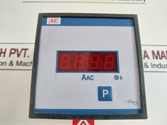 Automatic Electric 0-1 AAC Digital AC Ammeter 0-400.0 AAC