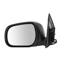 Left Driver Mirror Power Paint to Match for Toyota RAV4 09-12 Black Clear Glass