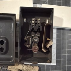 VTG Clark Controller Co AC Manual Starter Motor On/Off BUL-6002 Type 1390 USA