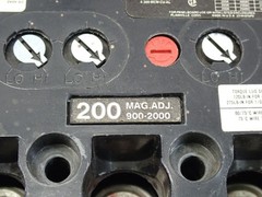 General Electric Circuit Breaker TFJ236200 3 Pole 200 Amp 600VAC – TESTED