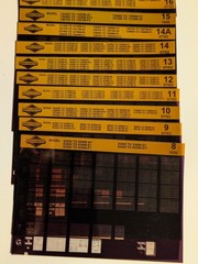 Lot Of 150 Briggs & Stratton Engine Microfiche Cards Dealer Parts Catalog Manual
