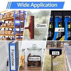 S231 White Clear Yellow Extra Strength Adhesive Tape Compatible Brother TZ TZE