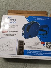 Price Tagging Gun Perco Lite Lightweight For 1 line Labeling Prices