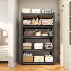 Heavy Duty Adjustable Metal Shelving Unit for Kitchen Closet Laundry Living