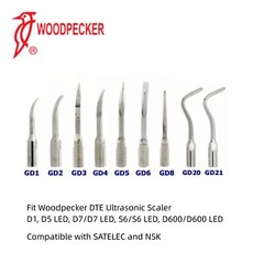 Woodpecker Dental Ultrasonic Scaler Tip Scaling Perio GD ED Fits fot SATELEC NSK