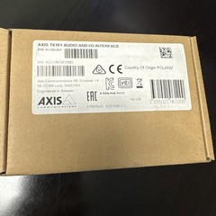 Axis T6101 Audio And I/O Interface New Sealed Free Ship