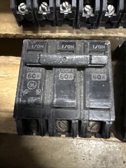 (Lot of 8!) GE Circuit Breakers 3 Pole, RV-2937 30A, 40A, 60A, 80A, USED