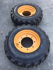 NEW 12-16.5 Tires/Wheels/Rims for 4X4 Case 580 Backhoe-Super M & L 4WD-119243A1