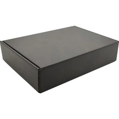 9x6x2 inches Small Shipping Boxes Set of 50 – Black Mailer Corrugated Cardboa…