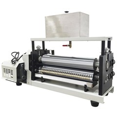 110V Automatic Double-sided Glue Coating Machine for Paper&Leather Steel Roller