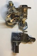 2 Homak safe Locks keyed alike-2 keys wall /Gun safes- SafeCo Brands