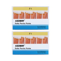 1-100 Packs Dental Endodontic Obturation Gutta Percha Points F1 F2 F3 AZDENT