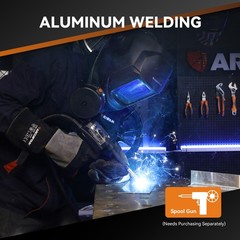 ARCCAPTAIN 250A MIG Welder Gas MIG/Gasless MIG/Stick/Lift TIG 6 in 1 110V 220V