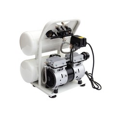 5 Gal Ultra Quiet Oil-Free Air Compressor 115 PSI MAX Pressure 65 dB 1 PH 110V