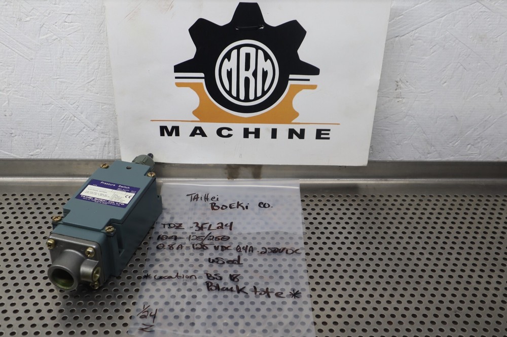 TAIHEI BOEKI TDZ-3FL24 Pressure Switch 35MPa Used With Warranty