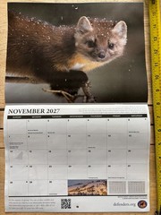 Defenders of Wildlife – 2027 – 18-Month WALL Calendar – Nature Photography!