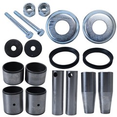 New For Bobcat T550 T590 T595 Bobtach Pin & Bushing Rebuild Kit Skid Steer Pivot