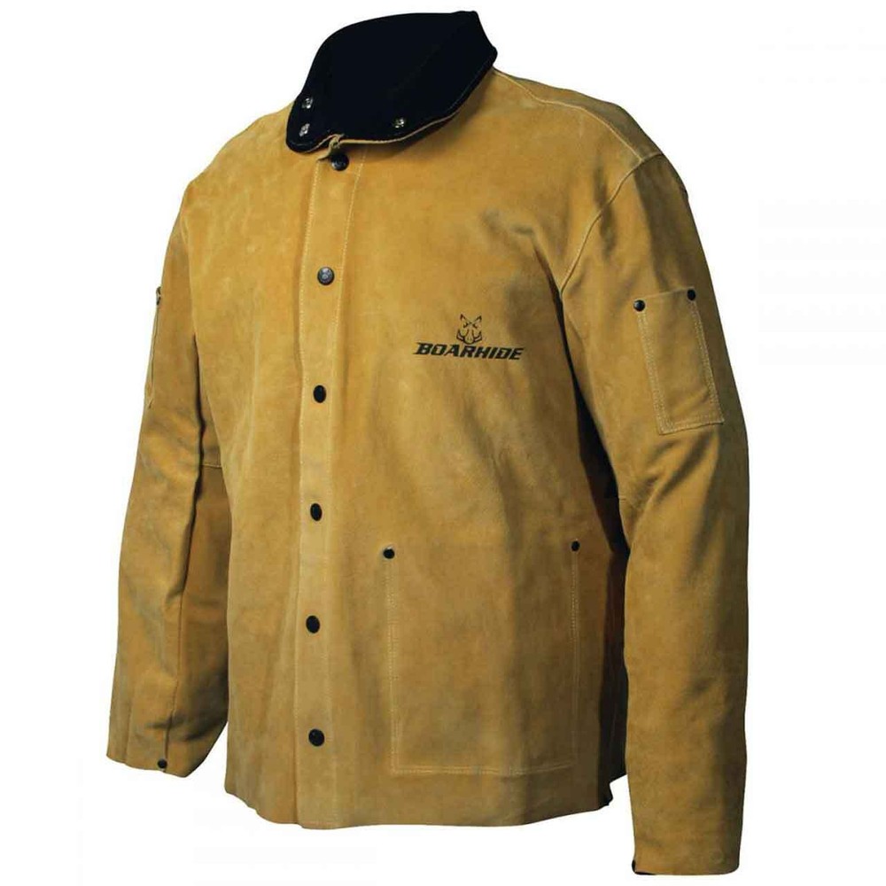 Caiman 3030 30″ Gold Boarhide Pigskin Jacket, X-Large